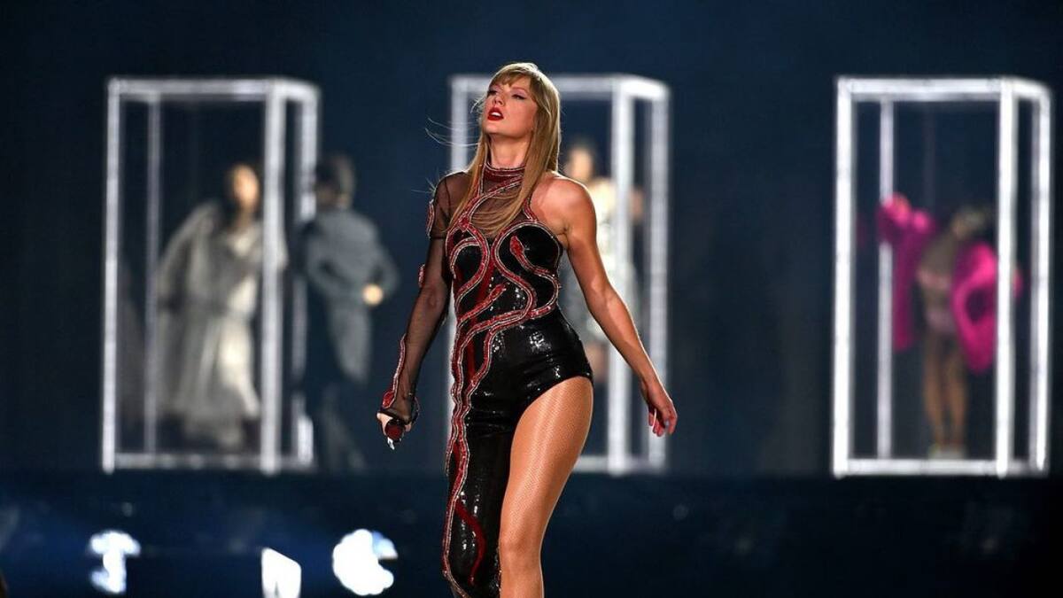 Taylor Swift en The Eras Tour. Foto: Instagram/ @taylorswift