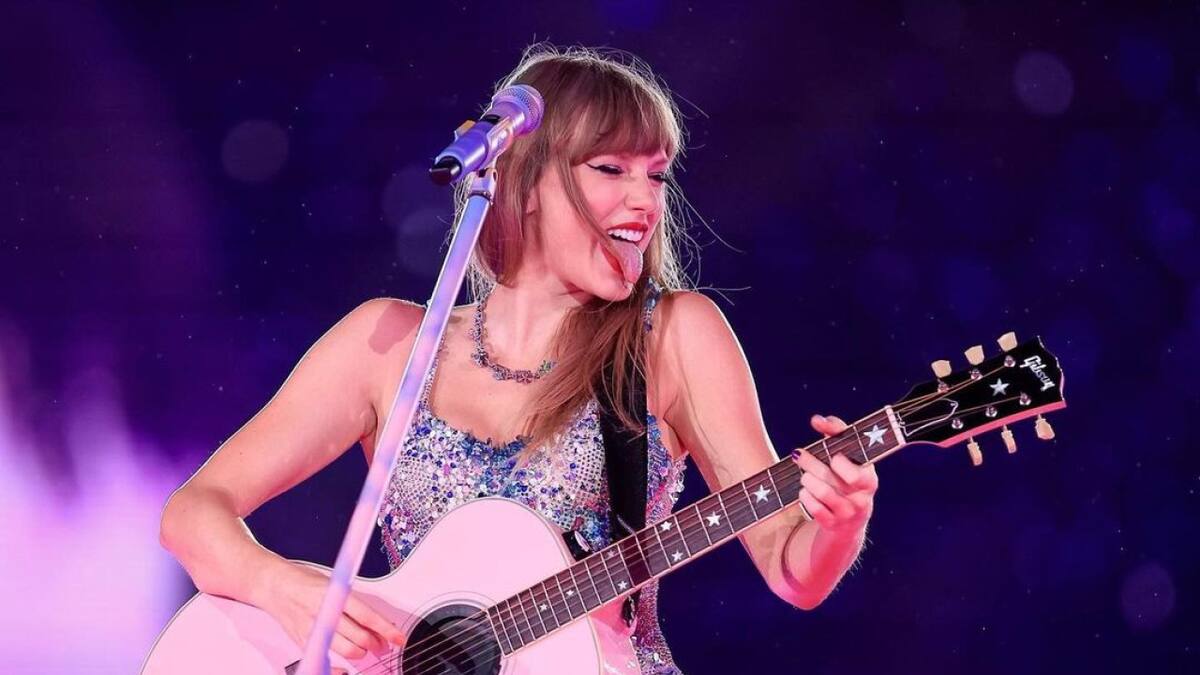 Taylor Swift en The Eras Tour. Foto: Instagram/ @taylorswift