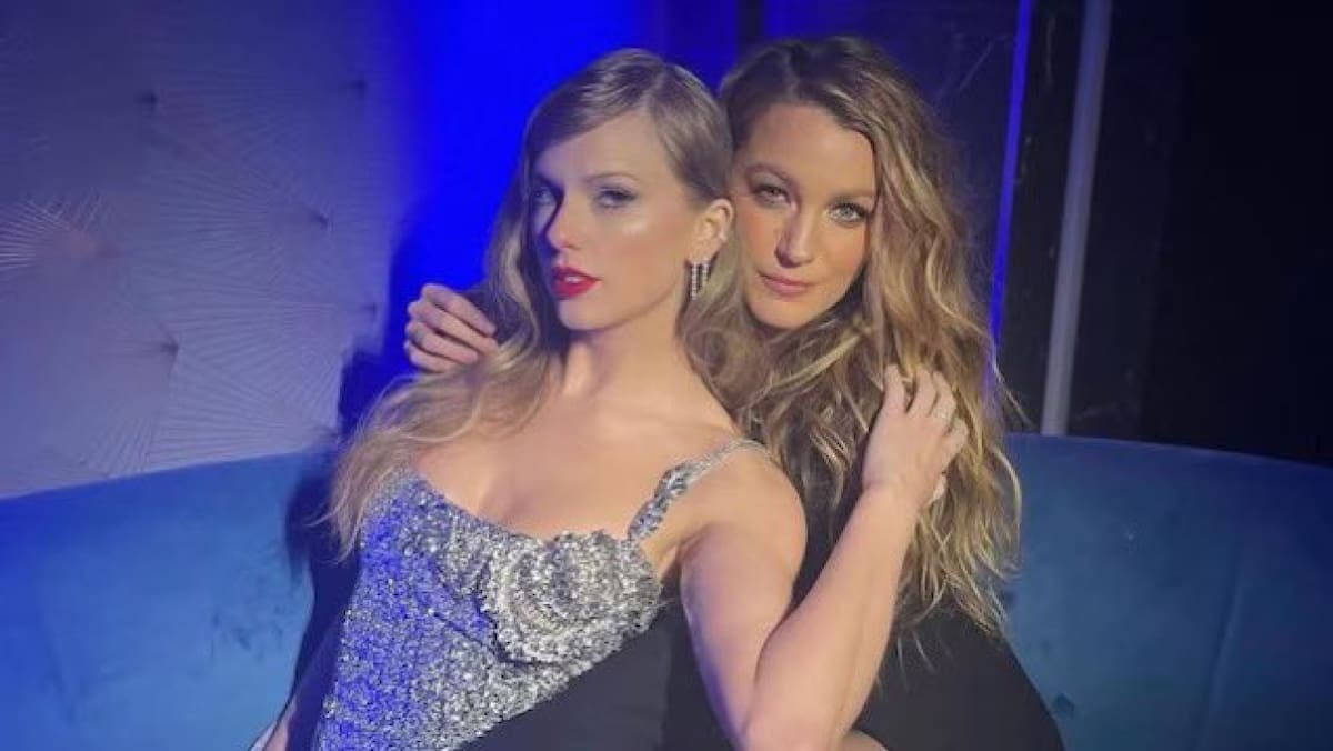 Taylor Swift y Blake Lively. Fuente: X KaiseratCB