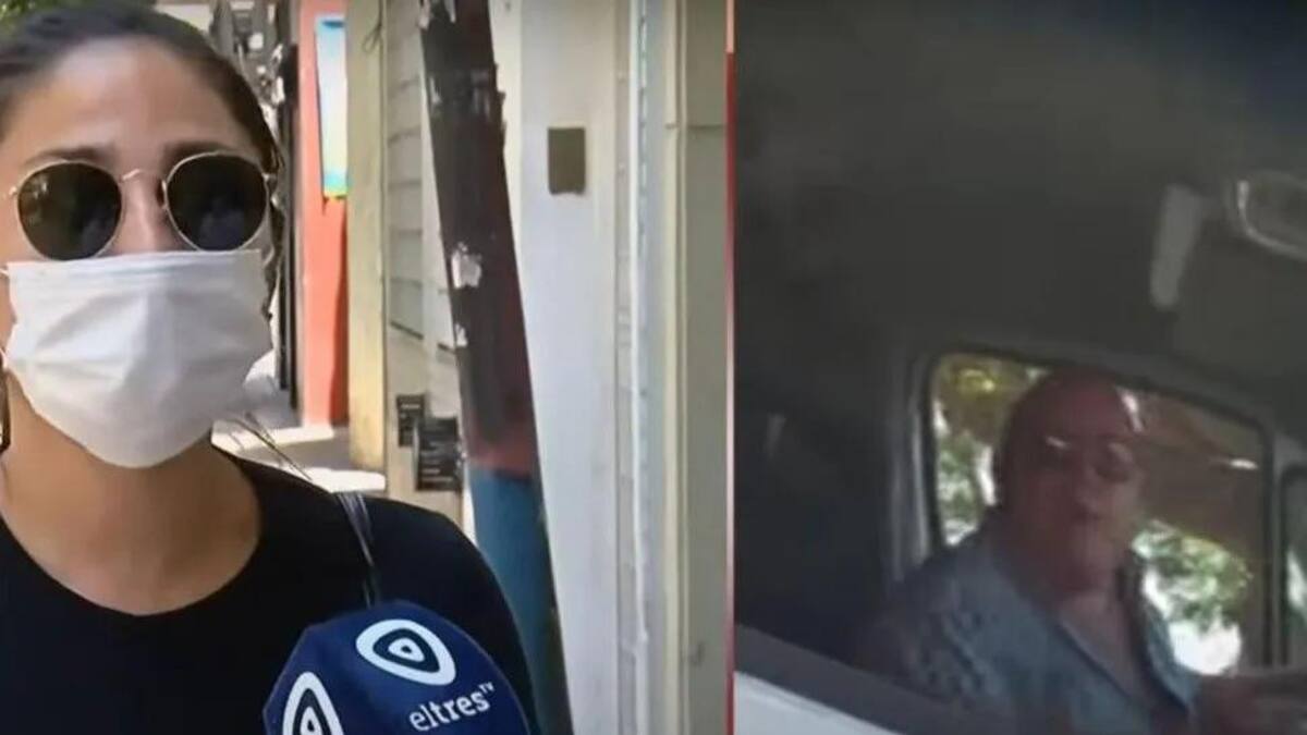 "Te voy a chocar": conductor violento persiguió a una mujer a contramano, la insultó y le tiró café caliente