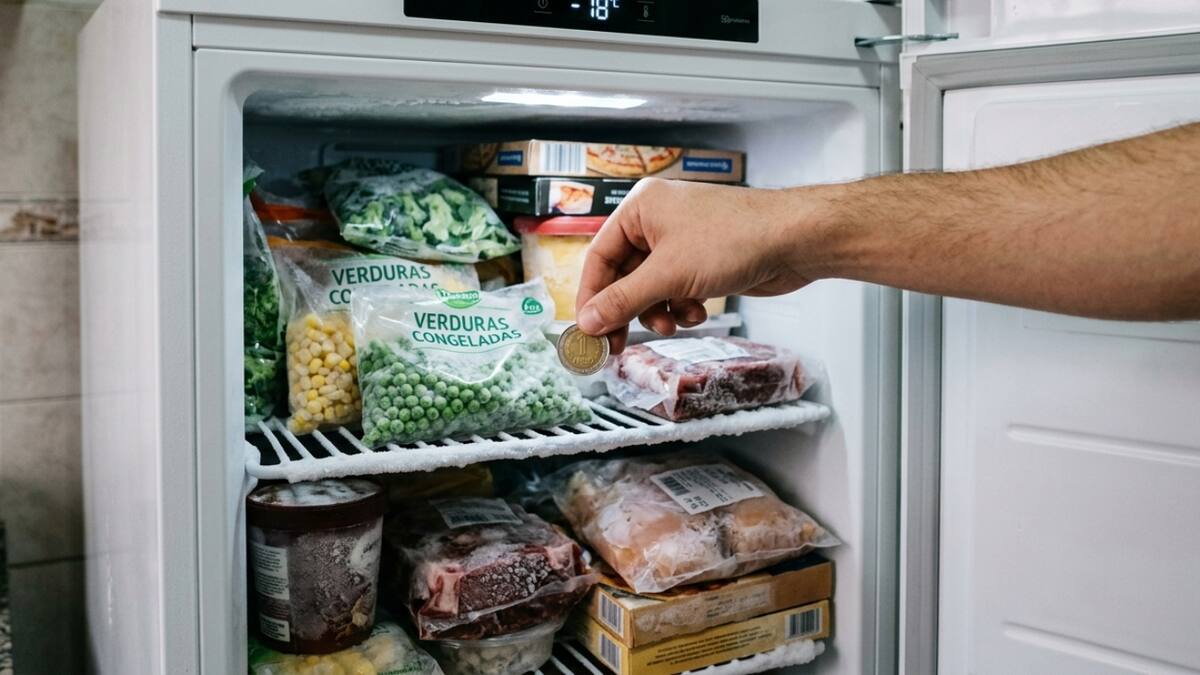 Técnica japonesa: para qué sirve poner una moneda en el freezer y cómo saber si se cortó la luz