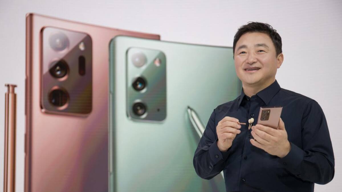 Tecnología, Galaxy Note 20, presentación