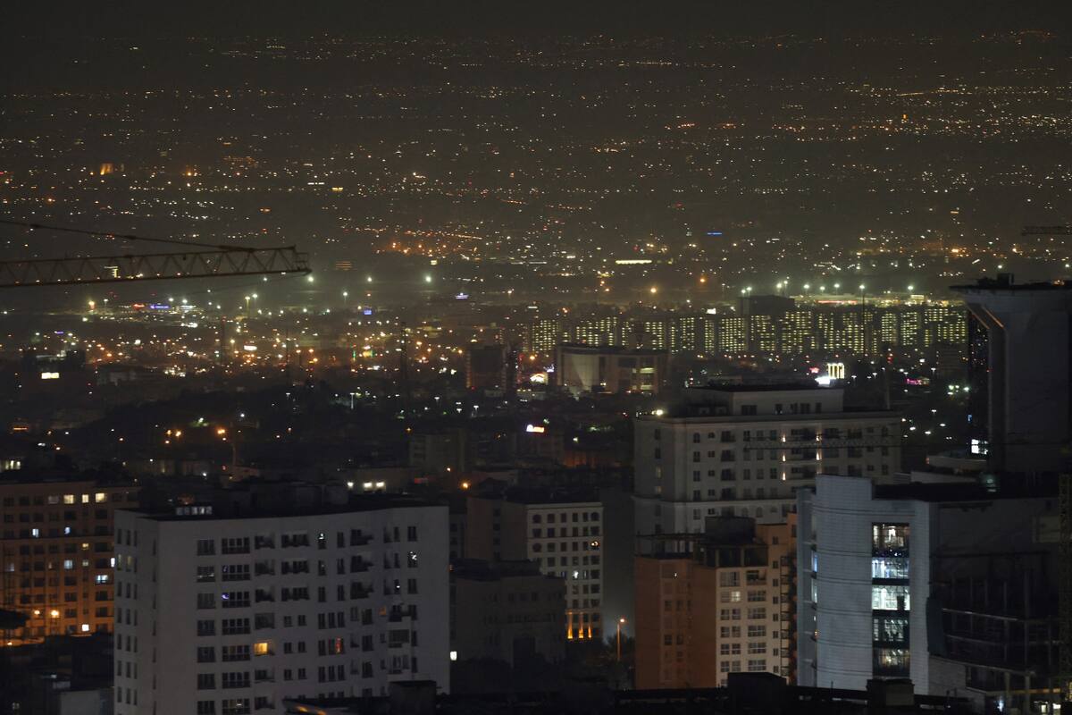 Teherán, la capital de Irán. Foto: Reuters.