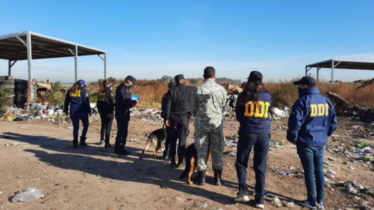Tehuel De la Torre, búsqueda en Caleta Oliva, NA