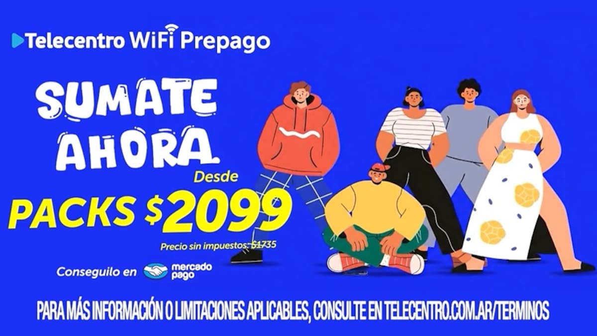 Internet sin vueltas en la calle: cómo funciona el nuevo WiFi Prepago de Telecentro que se puede usar sin ser cliente