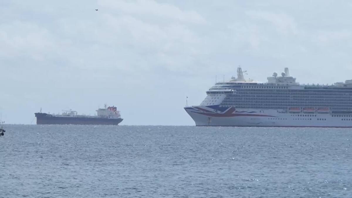 Temporal en Mallorca. Foto: Reuters