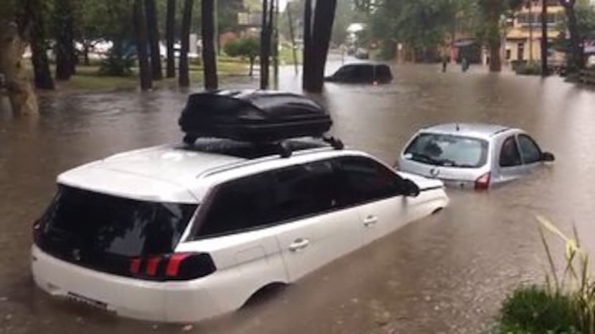 Temporal en Pinamar: los impactantes daños que dejó el fuerte viento en la zona norte de la ciudad