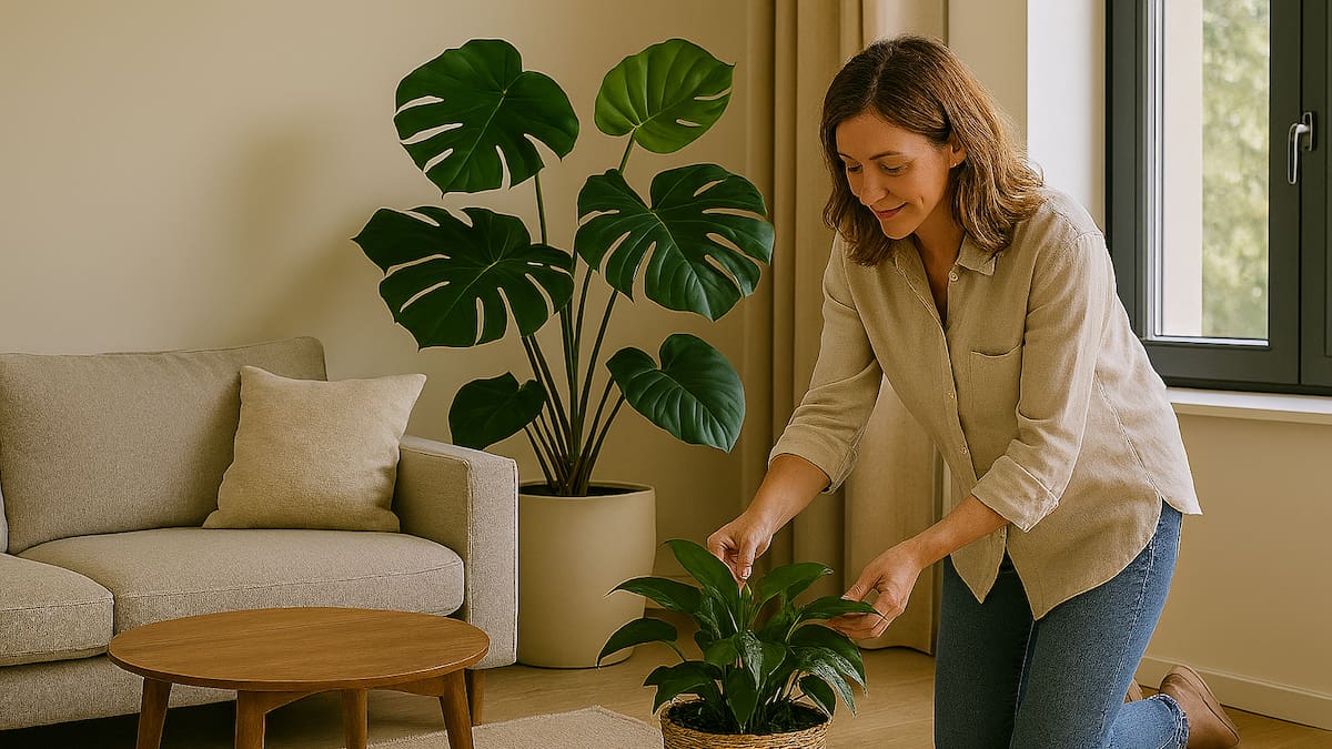 Tres plantas ideales para decorar el living y darle vida al espacio más importante de tu casa