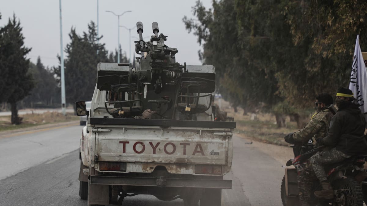 Tensión con rebeldes cerca de Damasco, en Siria. Foto: Reuters