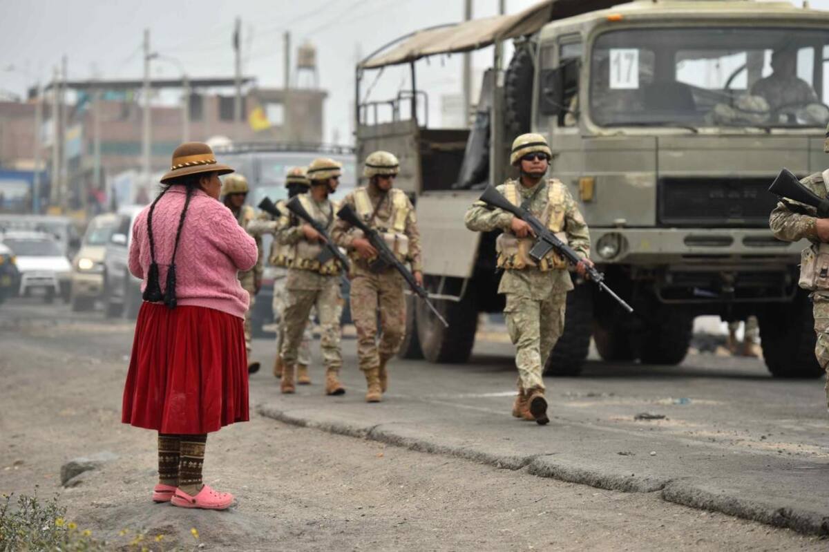 Tensión en Perú: pese al estado de emergencia decretado, continúan las protestas en todo el país efe