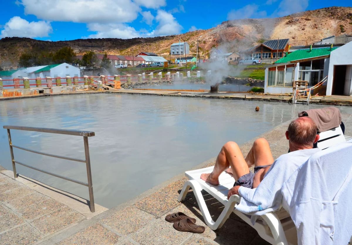 Termas de Copahue. Foto NA.