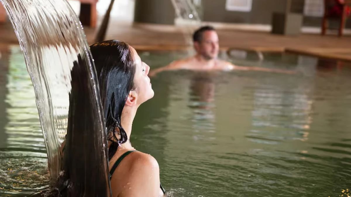 Termas de Médano Blanco. Foto: NA.