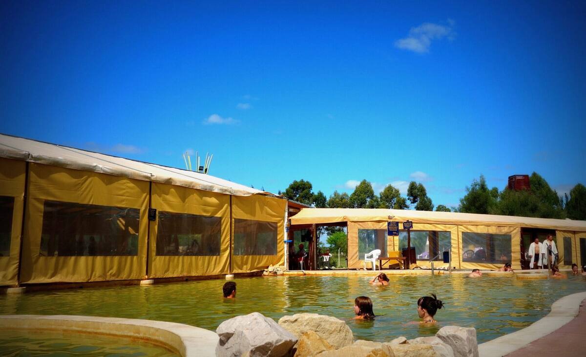 Termas del Salado, en General Belgrano, Buenos Aires. Foto: Prensa
