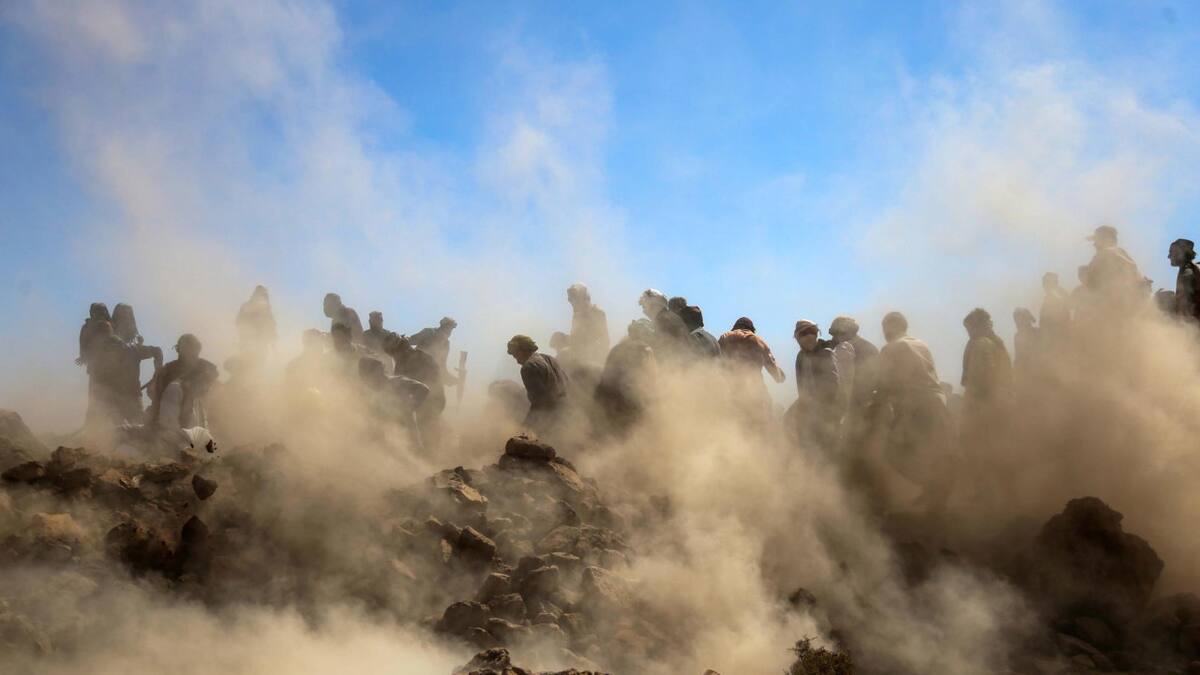 Terremoto en Afganistán. Foto: EFE.