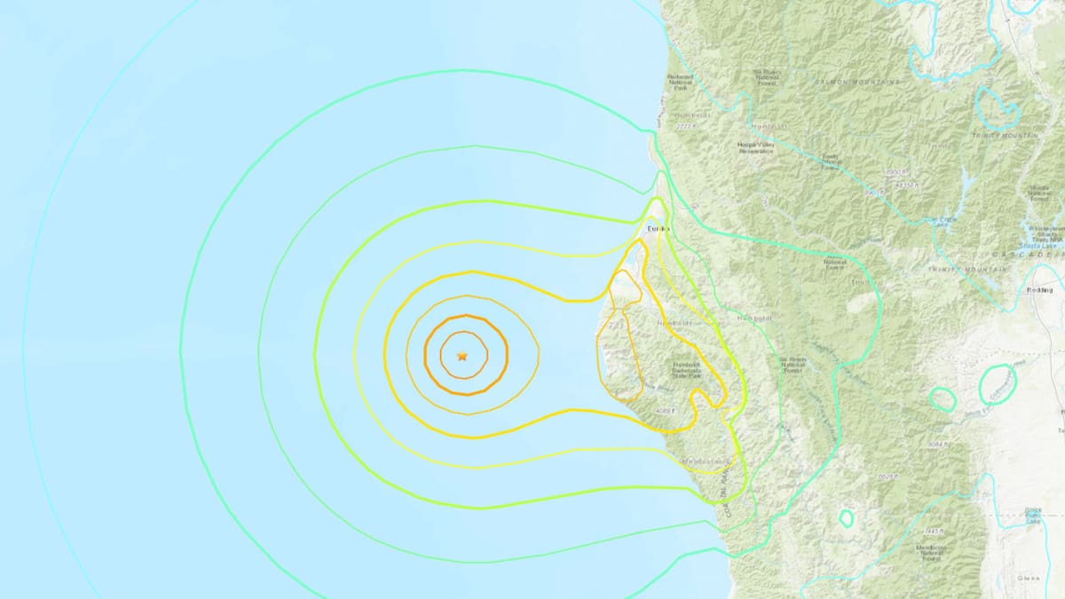 Terremoto en California. Foto: REUTERS.