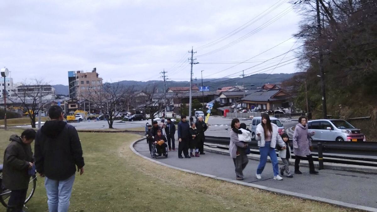 Terremoto en Japón. Foto: Reuters.