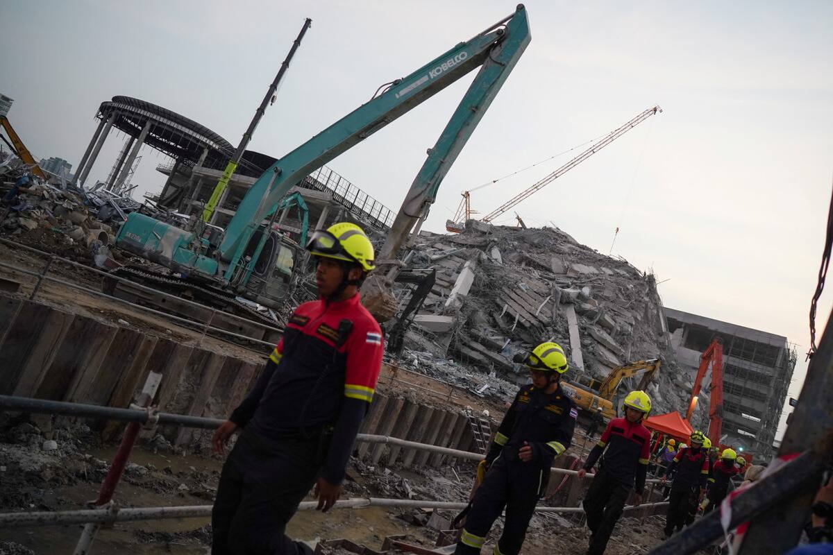 Terremoto en Myanmar (Birmania). Foto: Reuters/Athit Perawongmetha