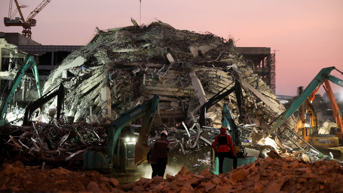Terremoto en Myanmar (Birmania). Foto: Reuters/Patipat Janthong