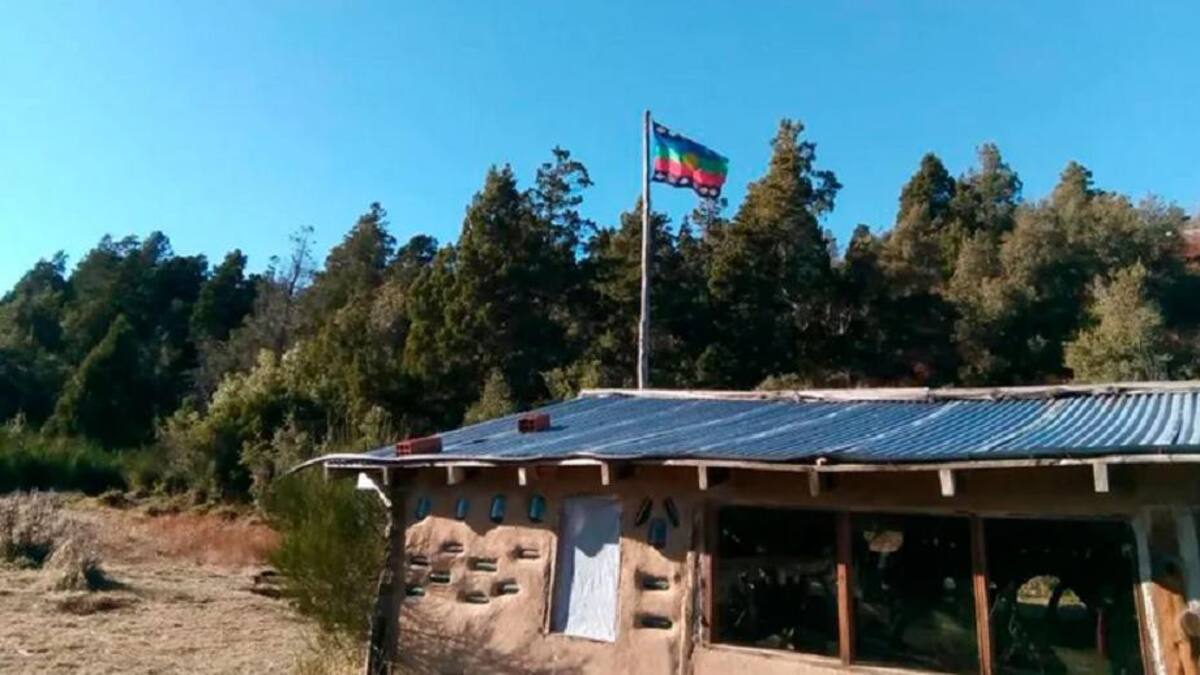 Territorio de Bariloche en disputa con Mapuches. Foto: Infobae.
