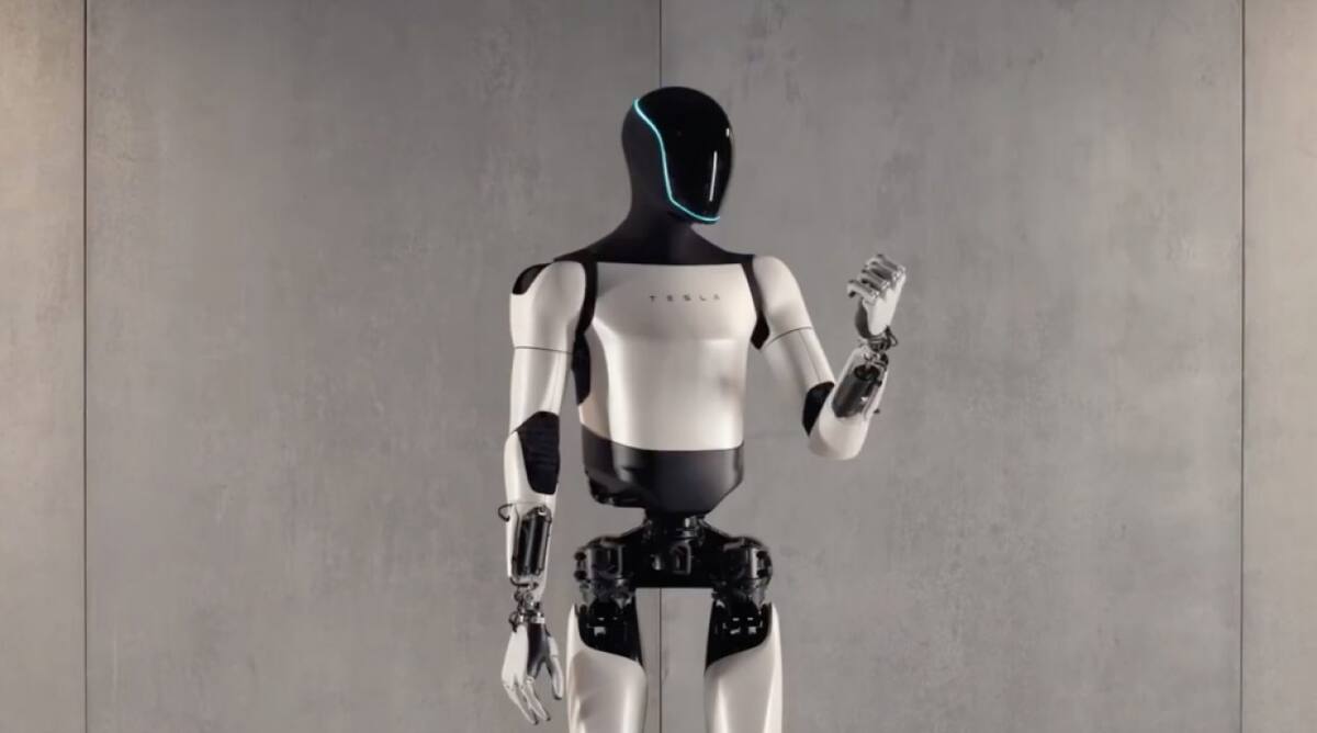 Tesla Optimus. Foto: Captura de pantalla X (@elonmusk).