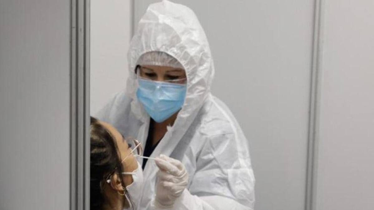 Testeos en Ezeiza, coronavirus en Argentina, foto NA