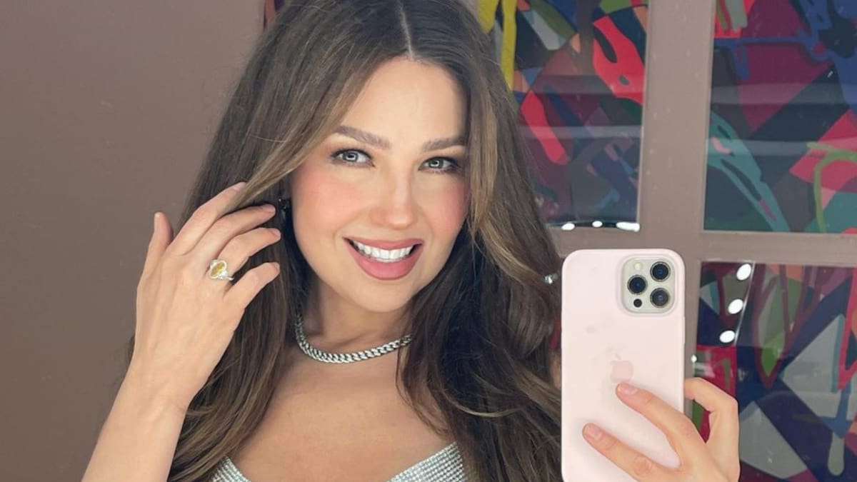 Thalía, cantante. Foto: Instagram/thalia.