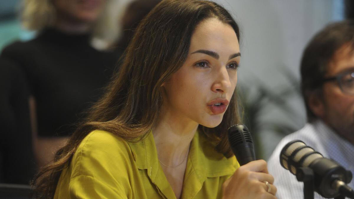 Thelma Fardin. Foto: Télam.