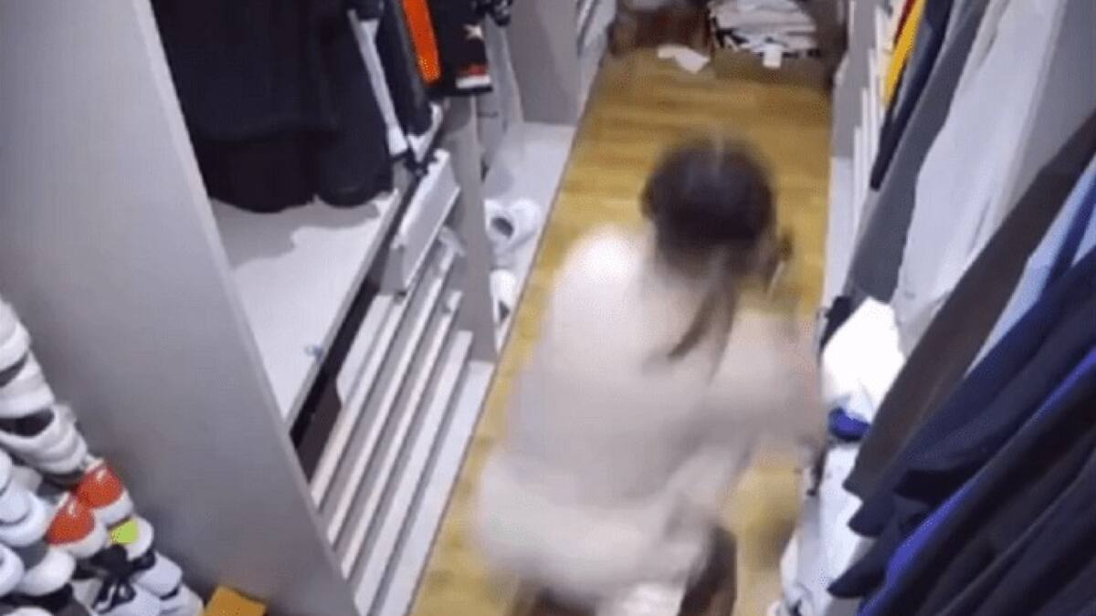 Theo Martínez salió ileso pese al angustiante momento que vivió. Foto: redes sociales.