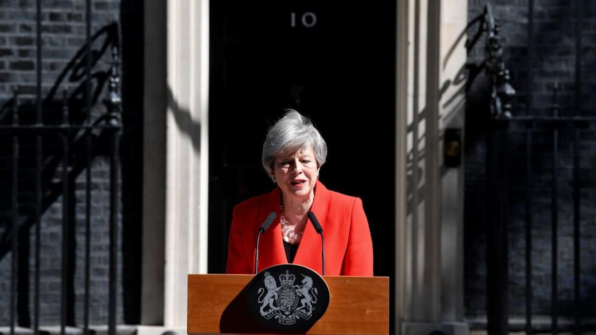 Theresa May, primera ministra británica, presentó su renuncia