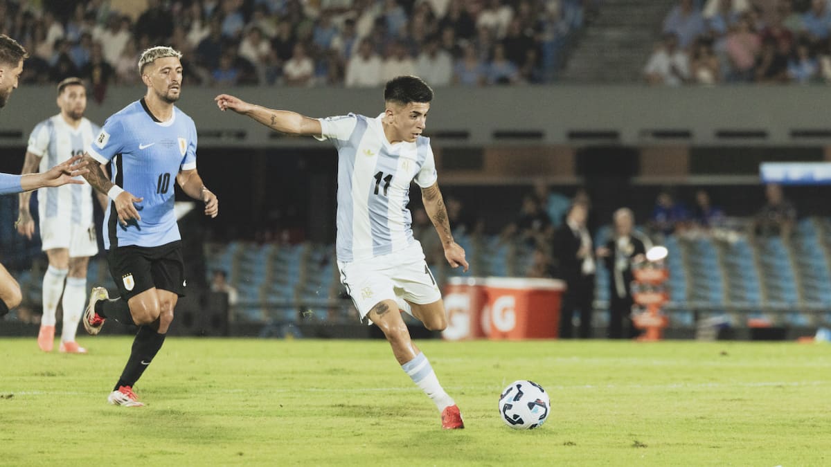 Thiago Almada, Selección Argentina. Foto: X @Argentina