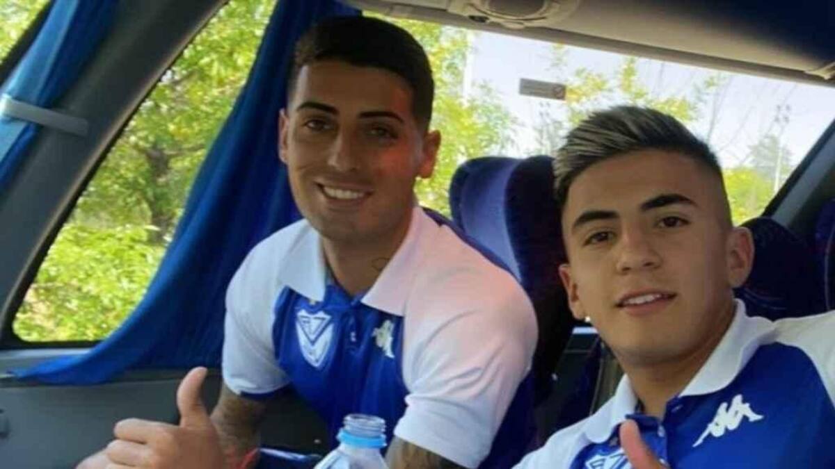 Thiago Almada y Miguel Brizuela