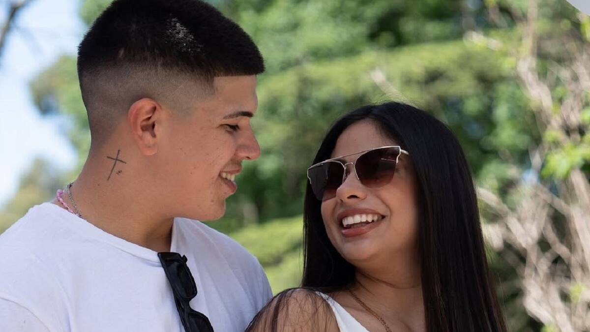 Thiago Medina y Daniela Celis.