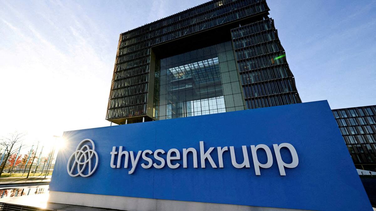 Thyssenkrupp, grupo industrial alemán. Foto: Reuters