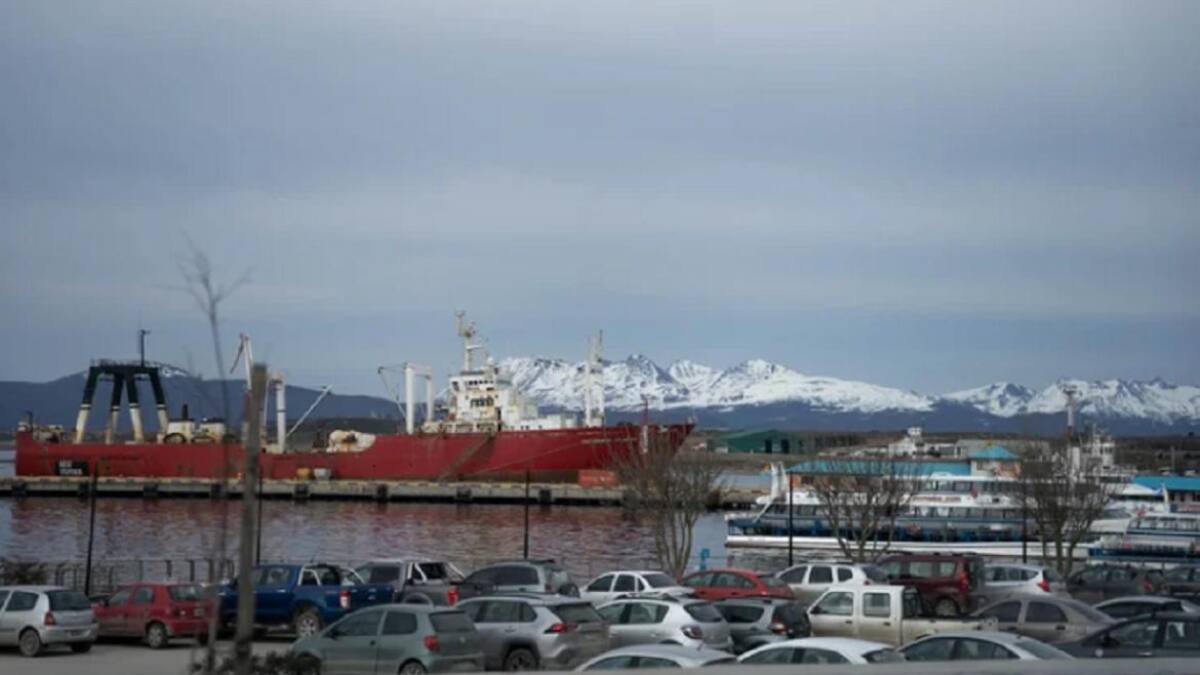 Tierra del Fuego puerto chino