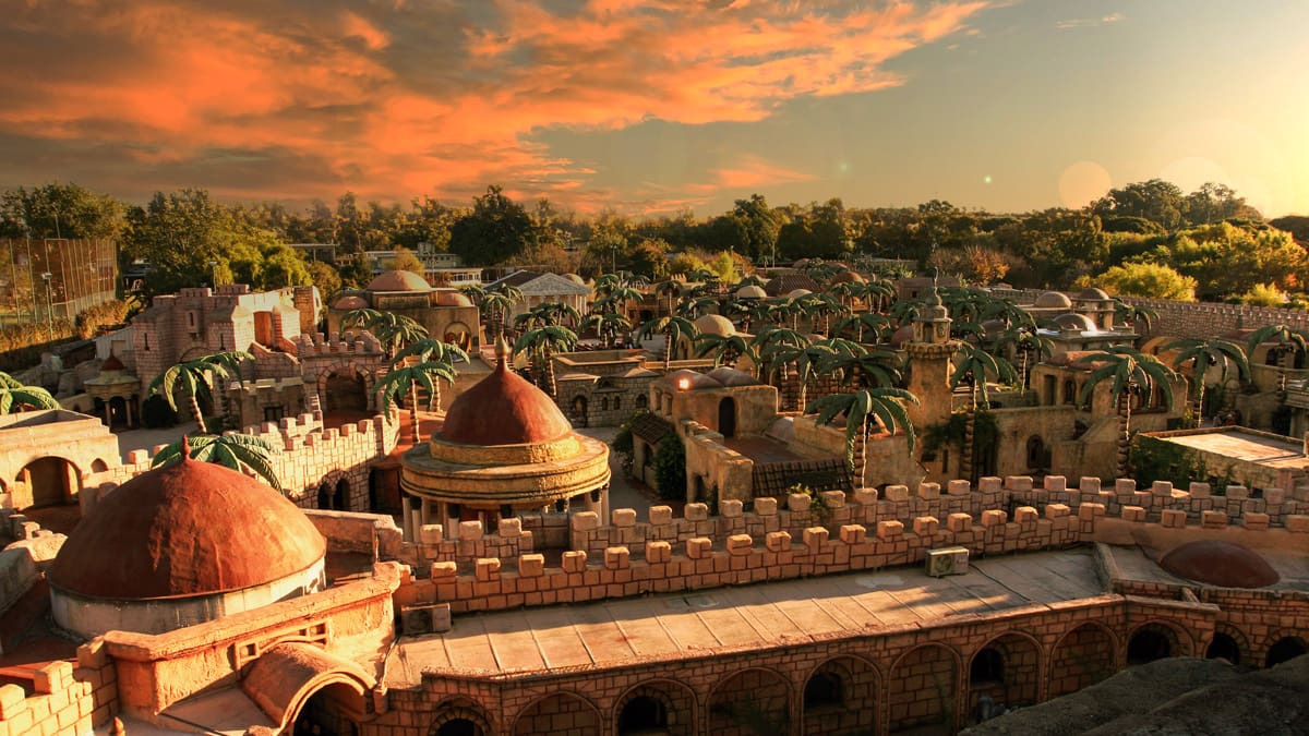 Uno de los primeros parques temáticos religiosos del mundo