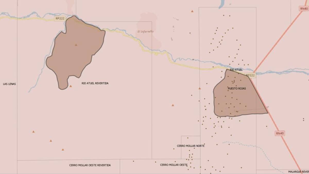 Tierras cedidas a Mapuches en Mendoza vinculadas a Vaca Muerta. Foto: @alfredocornejo.