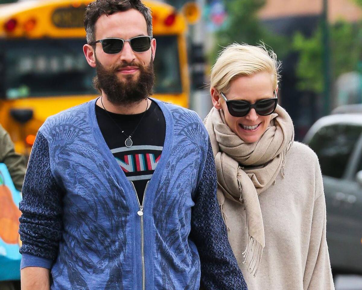 Tilda Swinton y Sandro Kopp