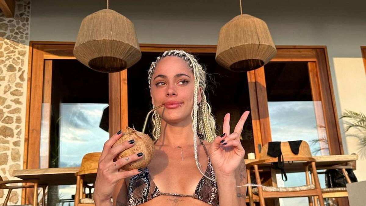 Tini Stoessel de vacaciones en Costa Rica. Foto: Instagram @tinistoessel.