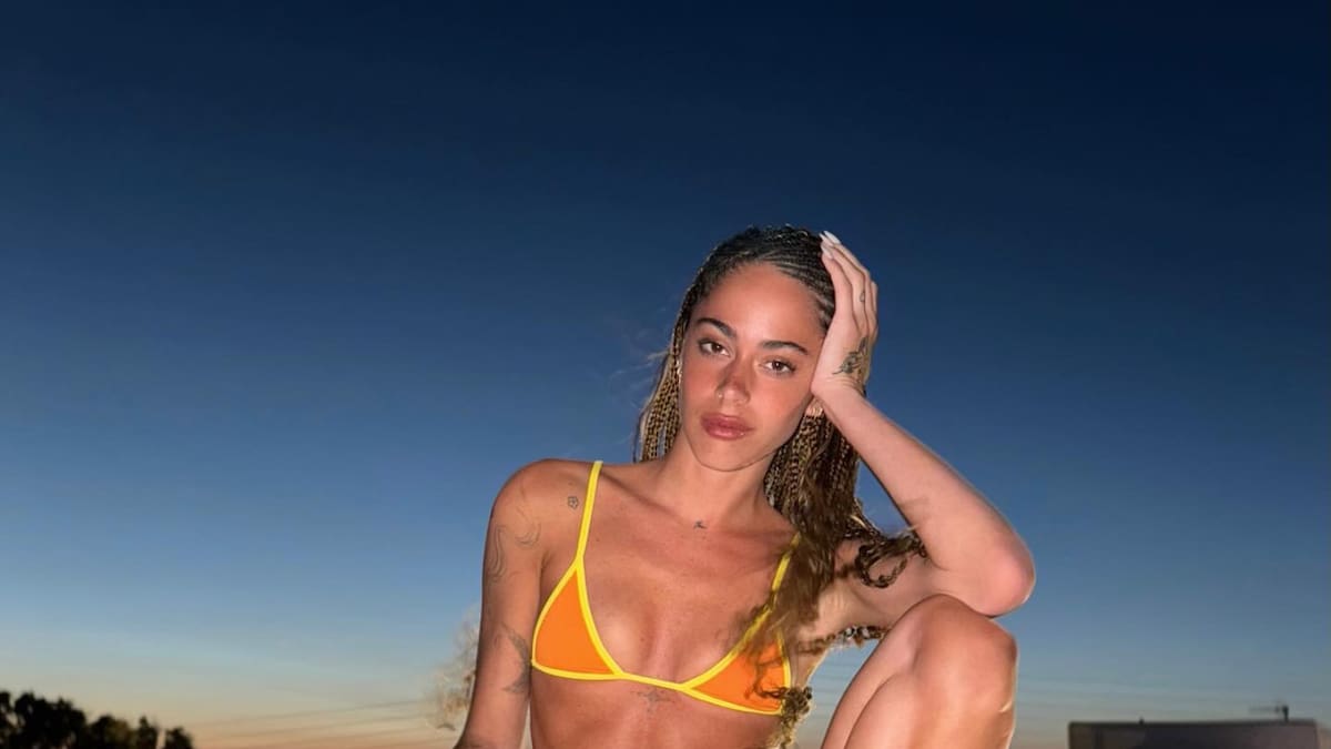 Crecen los rumores de romance entre Tini Stoessel y Young Miko. Foto Instagram