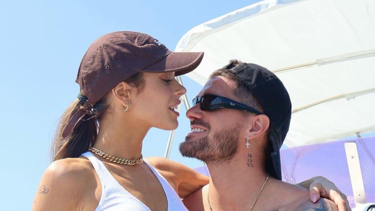 Tini Stoessel y Rodrigo de Paul. Foto: Instagram @rodridepaul.