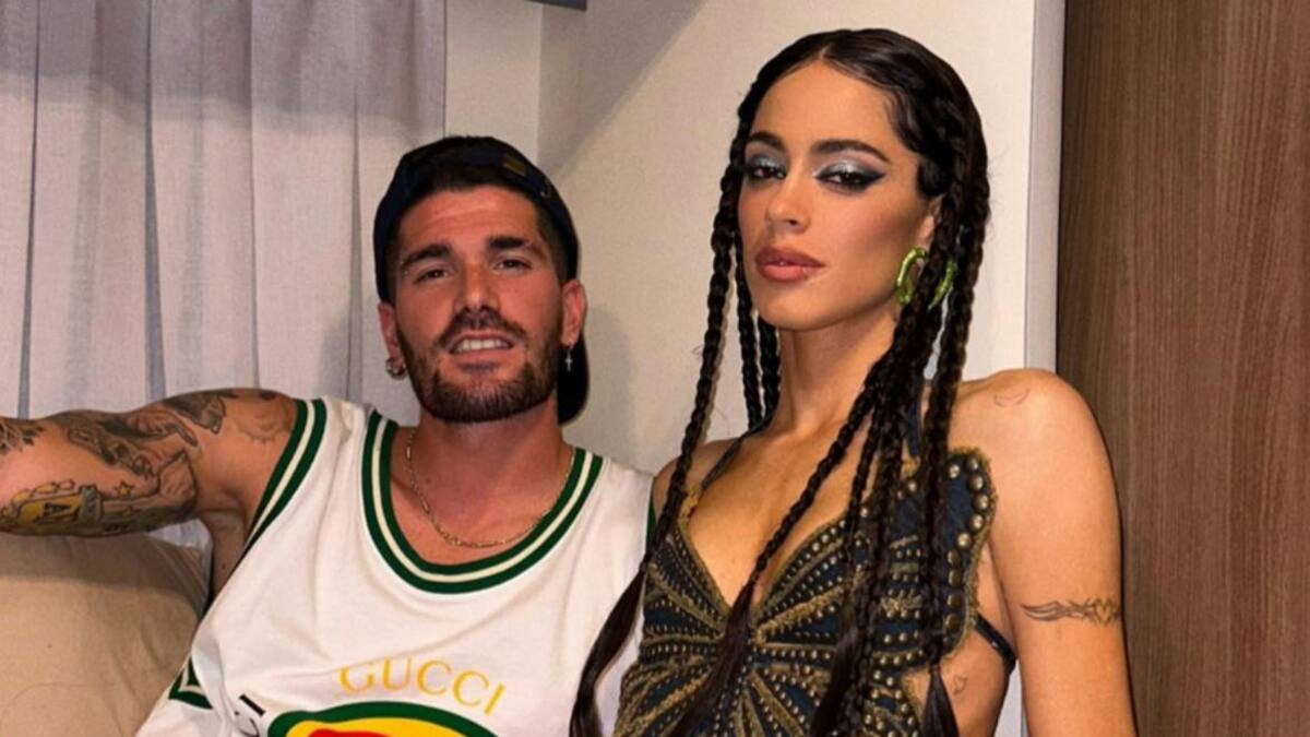 Tini Stoessel y Rodrigo De Paul. Foto: Instagram/tinistoessel.