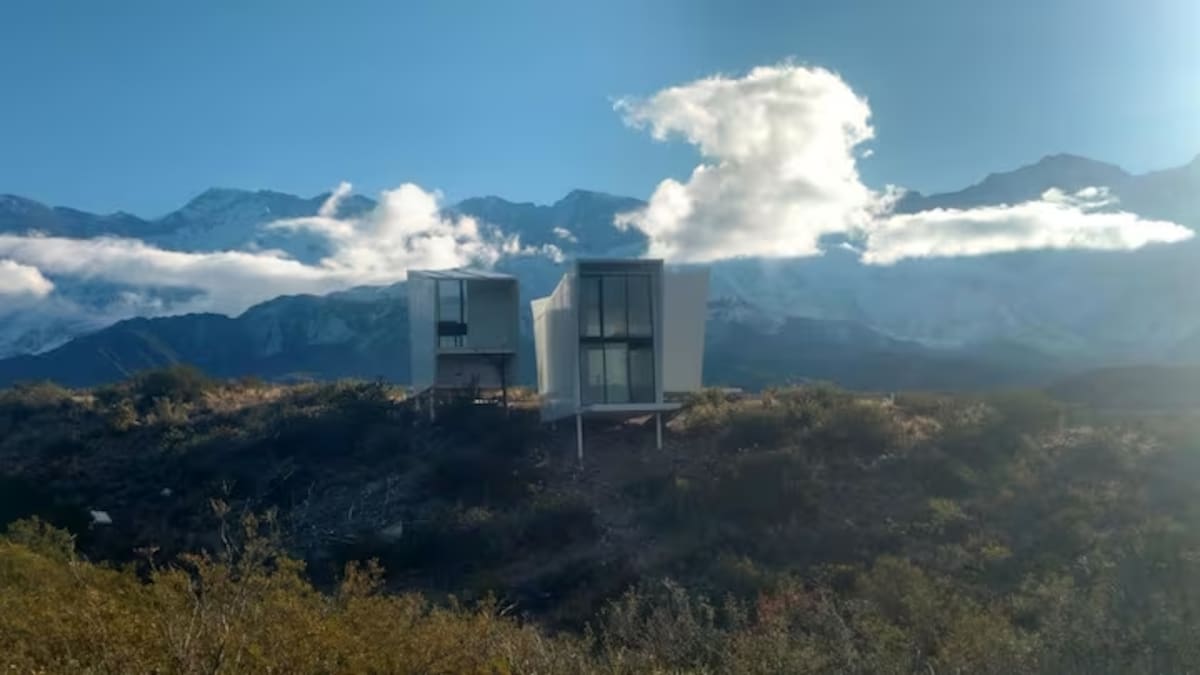 Tiny house en Potrerillos, Mendoza.