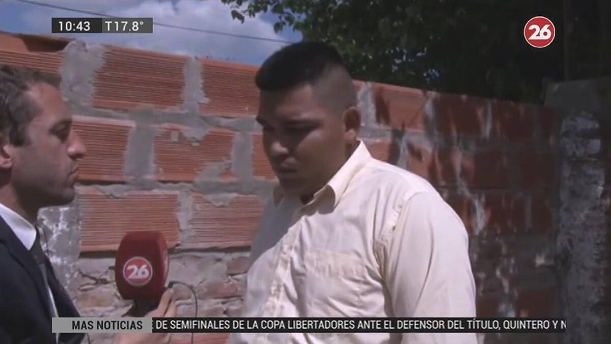 Tío de Sheila, nena asesinada, policiales, Canal 26