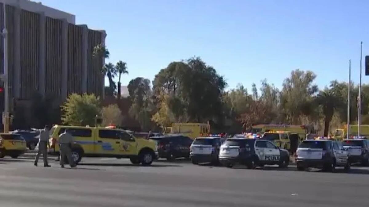 Tiroteo en la Universidad de Nevada en Las Vegas.