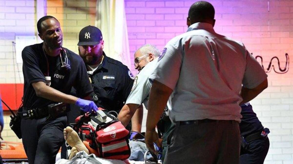 Tiroteo en Nueva York, foto Twitter