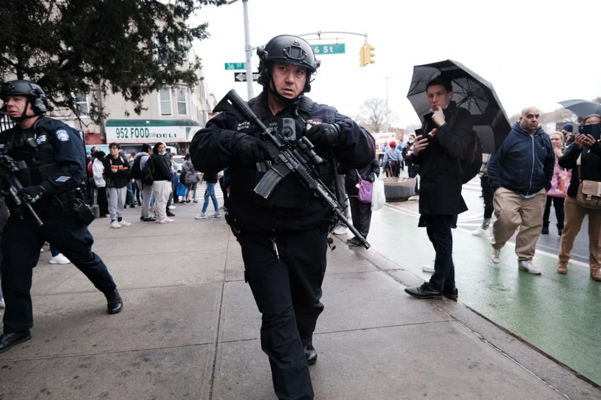 Tiroteo en subte de Nueva York, disparos, heridos, foto AFP
