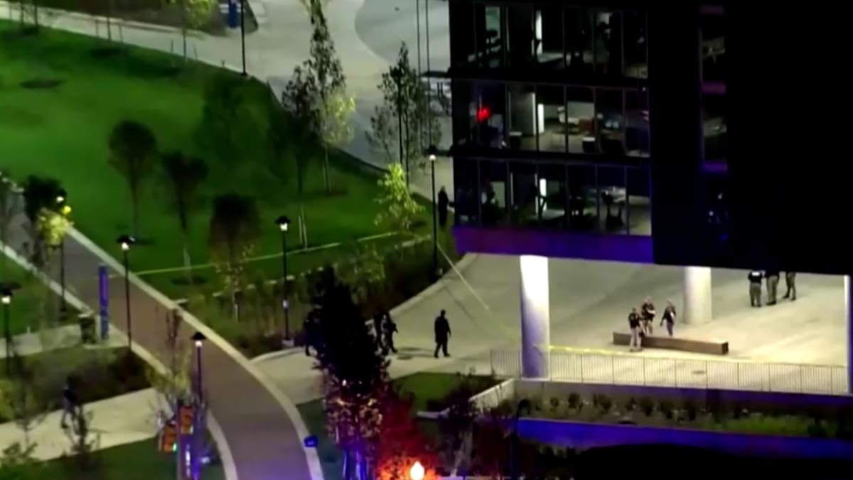 Tiroteo en universidad de Baltimore. Foto: captura Reuters.