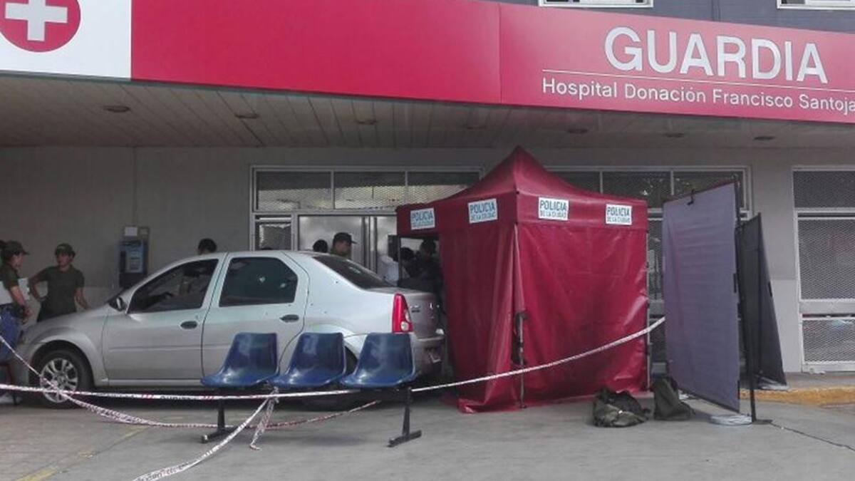 Tiroteo frente al hospital Santojanni