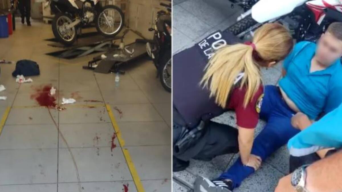 Tiroteo y detención de un policía por atacar a su pareja. Foto: Policía de la Ciudad.