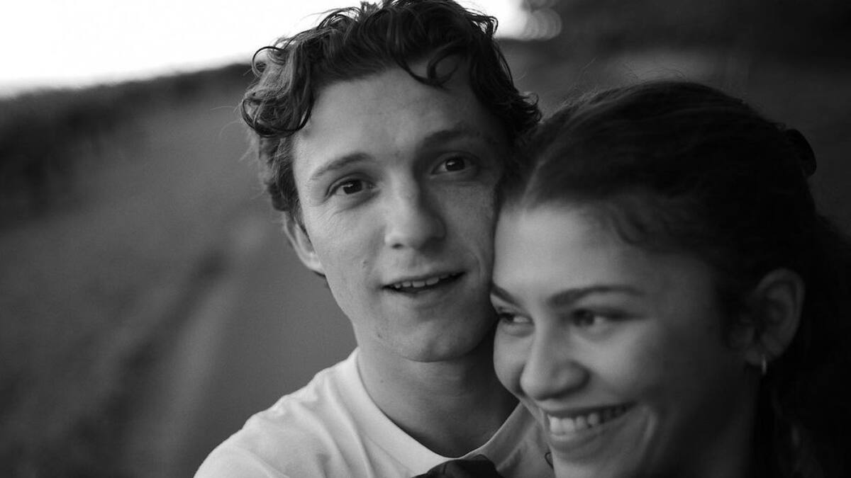 Tom Holland y Zendaya. Foto: Instagram/@zendaya.
